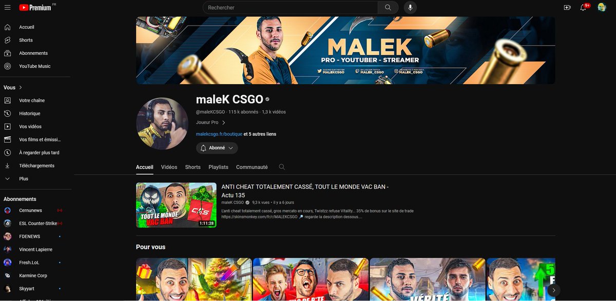 RedoZ_Officiel's tweet photo. @malekCSGO Abonné depuis octobre 2018 ! Lâche rien malek !!💪💪 https://t.co/UIEL1ATo1v