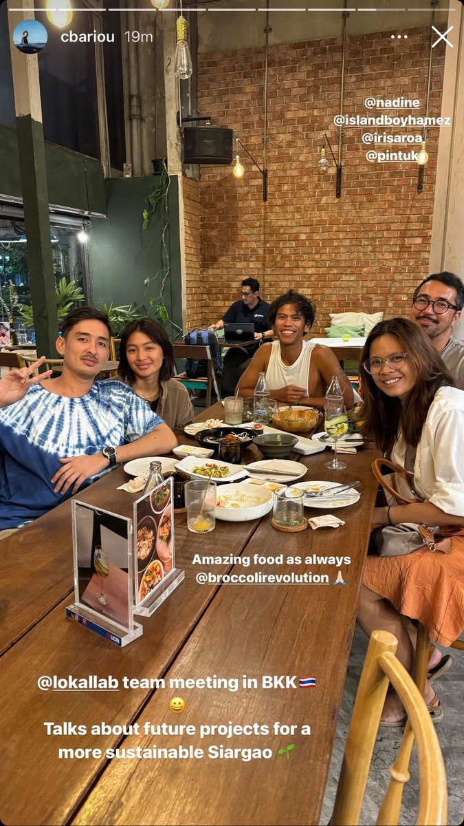 Team locallab meeting in BKK 🇹🇭 
#NadineLustre 

📷 cbariou