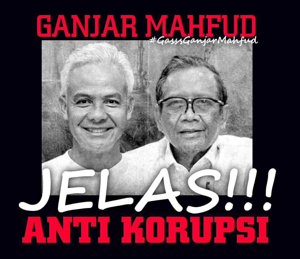 Andreasdmk25's tweet photo. Tanggal 14 Februari 2024, jangan lupa Coblos no urut 3 Ganjar Mahfud 🤟🤟🤟

Kita tabrak Korupsi, wir mundur kau wirr

Mahfud peluru tak terkendali, Krn belio berani dn tdk gentar pd siapapun..

GanjarMahfud Anti Korupsi
#GasssGanjarMahfud https://t.co/iHJVOCweUh