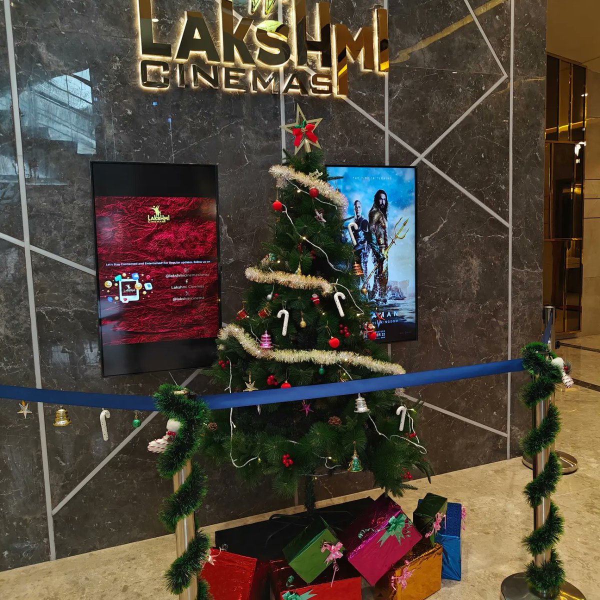 Your Christmas is all here at Lakshmi cinemas, Hosur. Celebrate your season of joy with us. Visit and cherish your moments by taking selfies and portraits with it.
#ChristmasCelebration #Christmastree #XMas #cherishyourmoments #seasonofjoy #LakshmiCinemas #Hosur