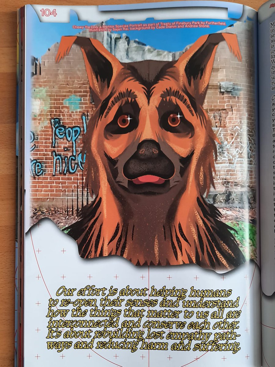 furtherfield's tweet image. What do dogs have to say about the potential of Interspecies DAOs for cultural cooperation?

Assemblies Secretary Chewy talks to AI+blockchain thinker, Martin Zelinger @mrtnzlngr about what they learned from the 2023 Interspecies Festival Finsbury Park. 
#Interspecies #DAOs