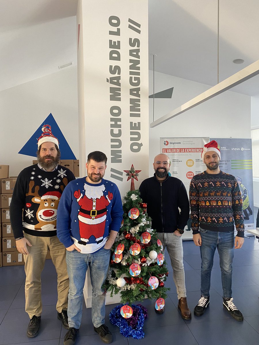 Sin duda, lo más importante son las personas que te acompañan en el camino, porque 
#JuntosSomosImparables
Gracias compañeros 

#FelizNavidad y mucha SALUD para todos 🎄🎅🏻🎁⭐️