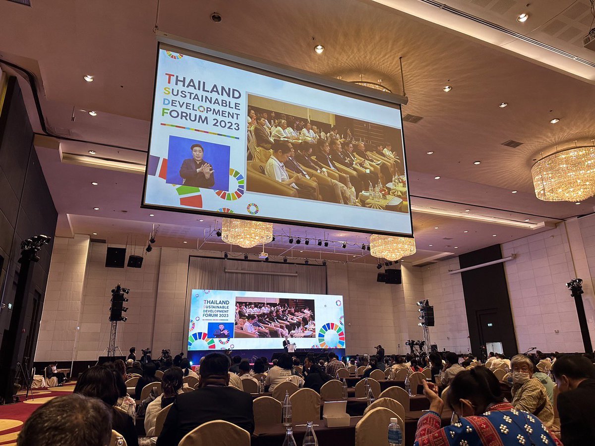🇹🇭🇺🇳VFM @SihasakPH delivered a keynote address at the Thailand #SustainableDevelopment Forum 2023, emphasizing the importance of advancing partnerships at all levels and #SDGlocalization in accelerating SDG attainment by 2030. (21 Dec 23)