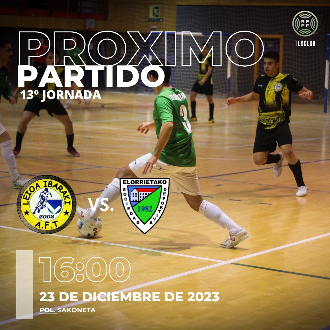 FSelorrietako's tweet photo. Tercera División Nacional | Jornada 13
⚔️ vs. Leioa Ibaraki 
🕒16:00 
📍Pol. Sakoneta 
#Todoalverde https://t.co/DFOtU8kz82