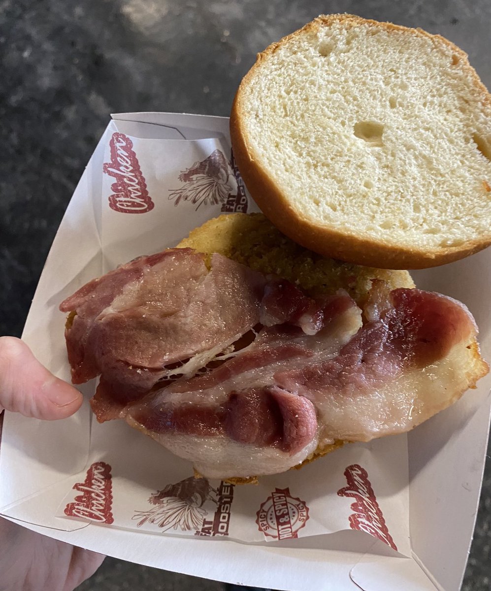 Bacon sandwich at West Ham United (@WestHam) 💷 £11.50
