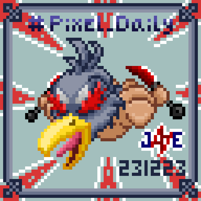 Jaaepixel's tweet photo. Hello guys, now #pixel_daily number 08 was created.
This is a character fron new anime, it's called "Sunraku" from Sangri-La Frontier.
Hope you like it guys 😁🙏
Please share and give me some love, thank you very much.
#pixelart #fanart #VGenComm #opencommission #jaae_arts https://t.co/G9aJFbDu4b