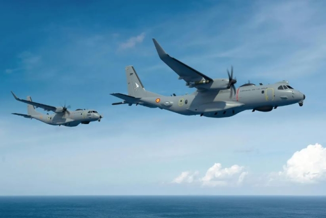 Spain Buys 16 C-295 Aircraft in Maritime Patrol and Surveillance configurations

Click on the link to read more:-
 defensemirror.com/news/35682/Spa…
#Spain #Defense #Airbus #C295 #MaritimePatrolAircraft #MaritimeSurveillanceAircraft #AntiSubmarineWarfare #SearchAndRescue #Aerospace