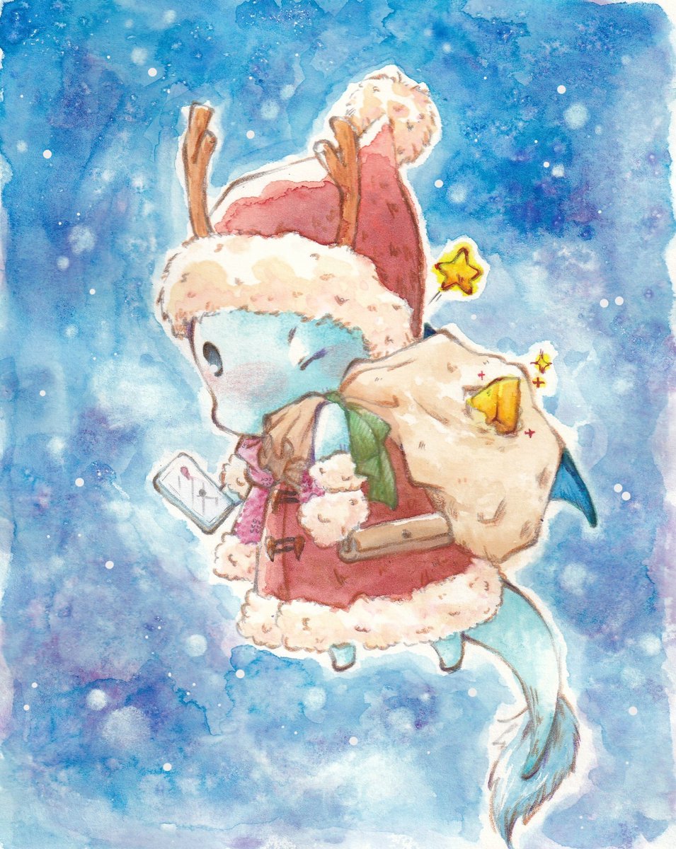 gralyr_6gra's tweet photo. Happy Holidays!
オロサンタちゃんうちにヒッヒと砂をお届けしておくれ……
#SATArt
#サタアート https://t.co/ZATa9tK6fr