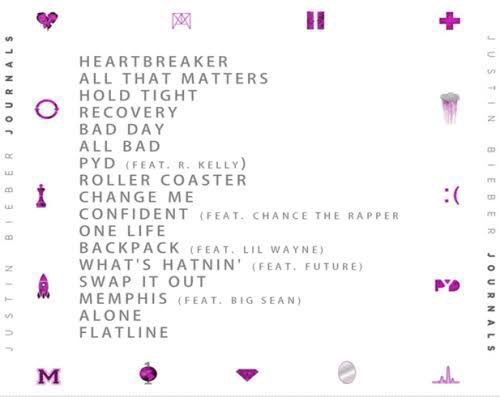 biebernovidade's tweet photo. 🚨MAIORAL! Há 10 anos, Justin Bieber lançava o álbum "Journals". Qual o top 3 de vocês do álbum? https://t.co/Um8sYayW03