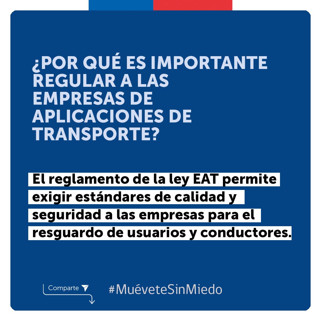 Ministerio de Transportes y Telecomunicaciones tweet media