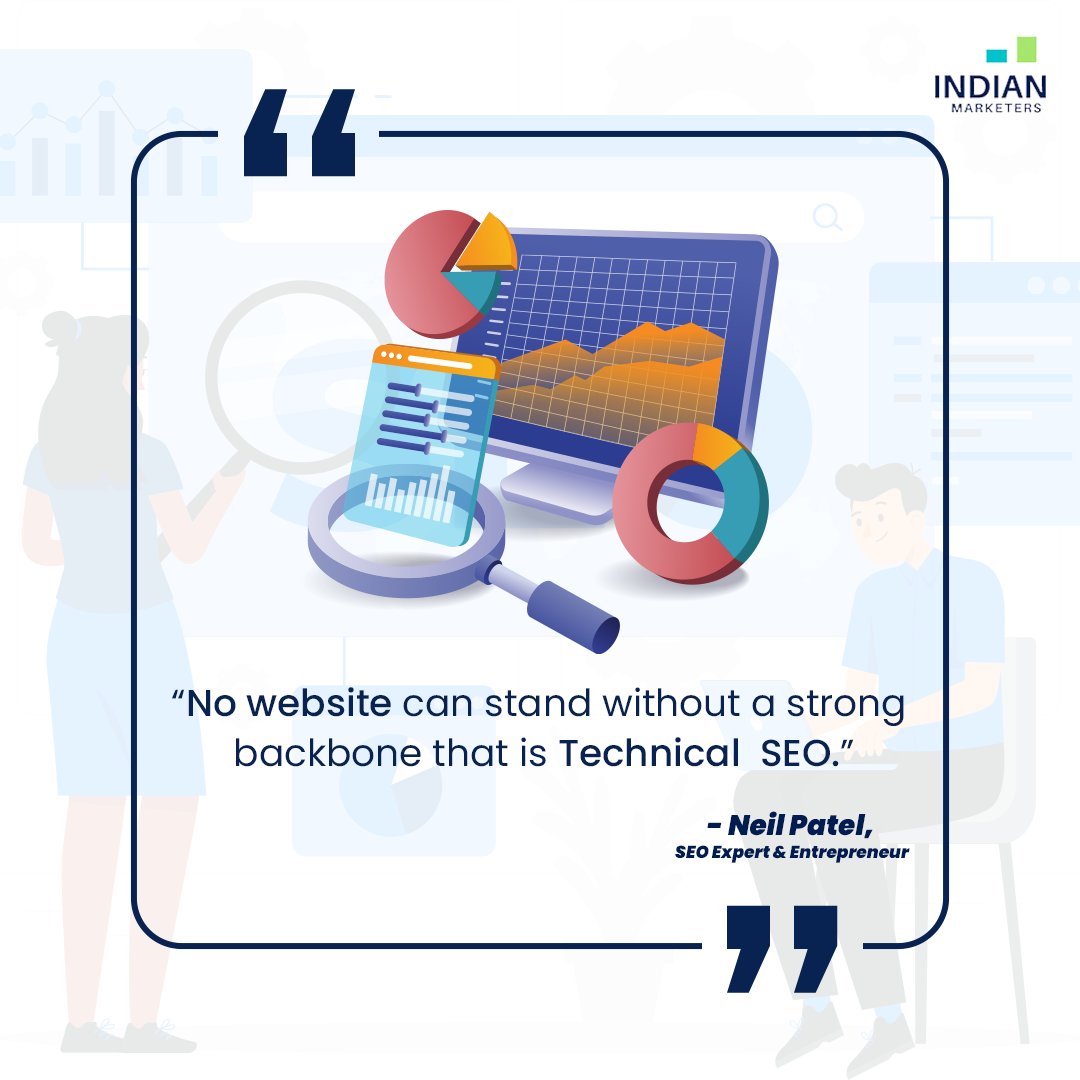 Top experts know the importance of Technical SEO and so should you! 🌐✨ 

Let Indian Marketers help you win the hearts of both Google and your audience!

#IndianMarketers #DigitalMarketing #SEO #ContentMarketing #GoogleRankings #SEOquotes #SEOstrategy