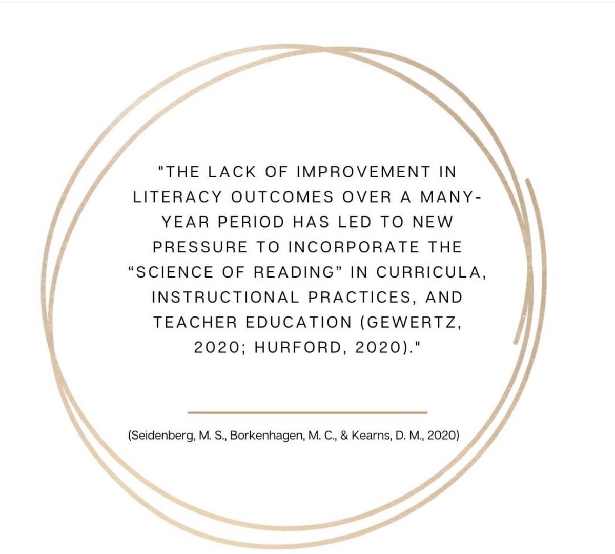 If you are not de-implementing, coaching &amp; training teachers, you are doing SOR wrong…

If you are just adding this or that to what what is been traditionally done to teach reading, the effort is just cosmetics and for appearances sake.

Teachers/students/parents deserve better.