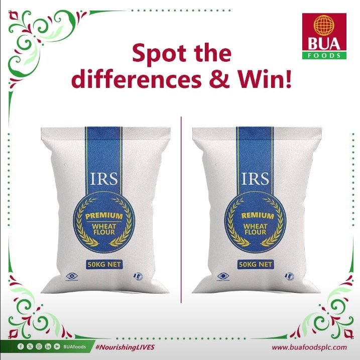 EdigbeM's tweet image. Spot the difference..

@BuaFoods 
@BUAgroup