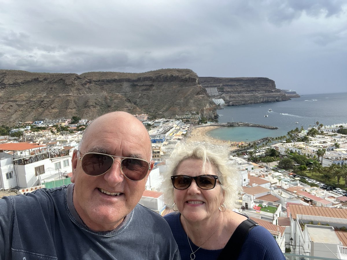 Happy Christmas from @ElspethJones and me in Puerto de Mogán, Gran Canaria.