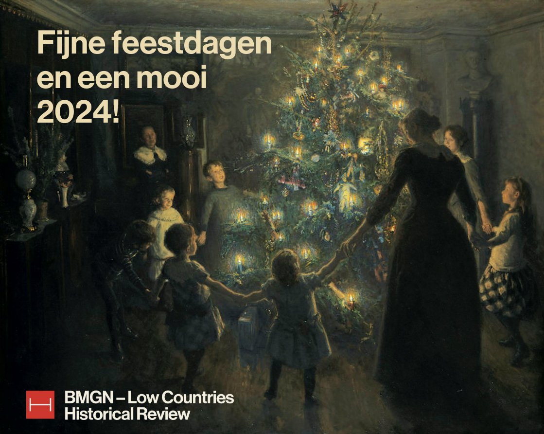 De redactie van de BMGN - Low Countries Historical Review wenst u langs deze weg heel prettige feestdagen en een mooi en gelukkig nieuwjaar!