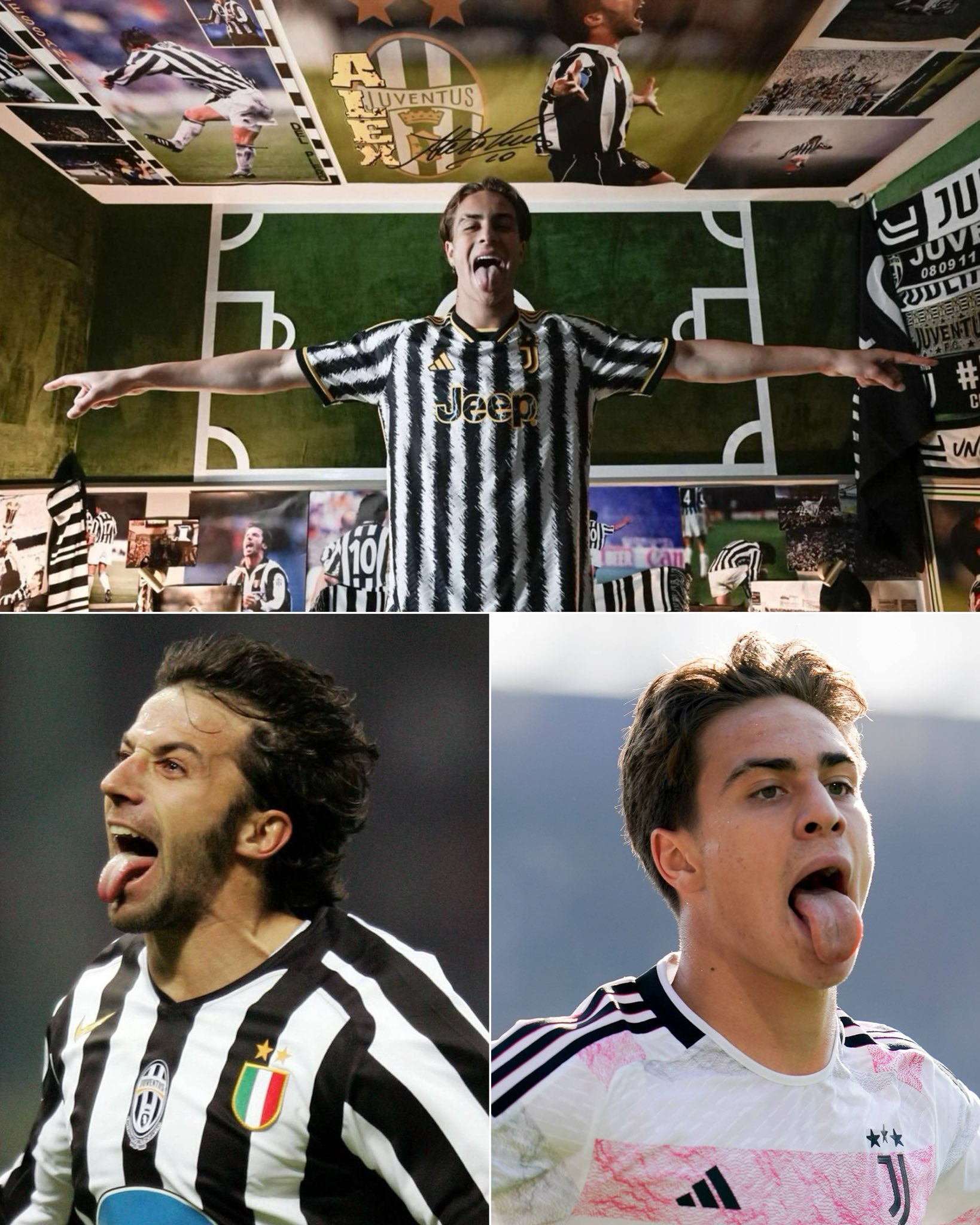 Italian Football TV on X: "“Growing up my idol was Alessandro Del Piero. I  had his posters in my room.” There was NO doubt from Yildiz on how he was  going to