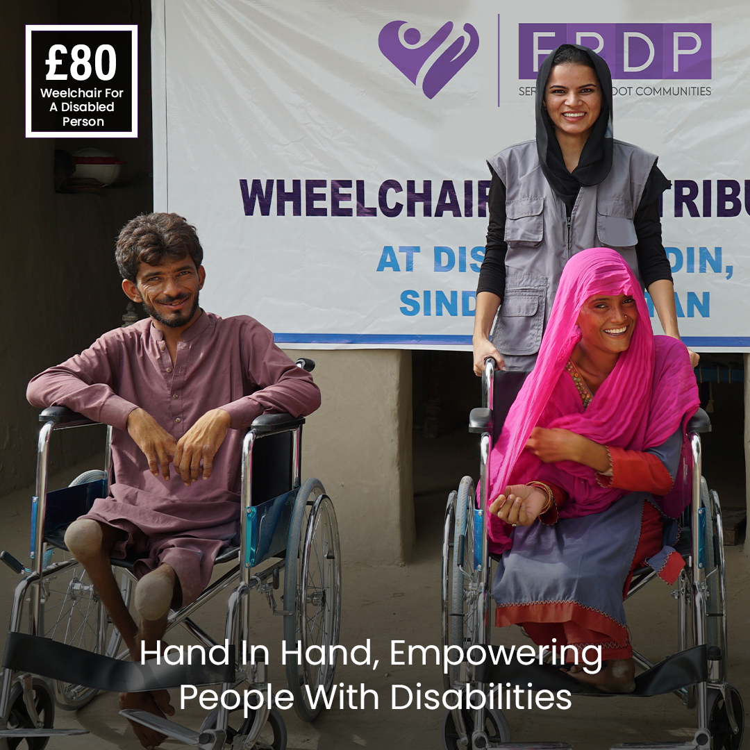 FRDPINTERNATION's tweet image. Limited access to wheelchairs deprives countless disabled individuals in #Pakistan of the freedom to move independently. 

With your support, #FRDP can be the conduit for change.

Click now to donate a wheelchair and empower people with disabilities - frdpinternational.org/ourwork/disabi…
