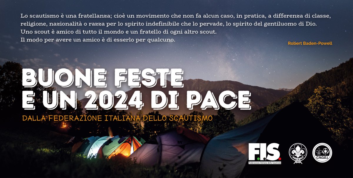 Buone Feste e un 2024 di Pace!