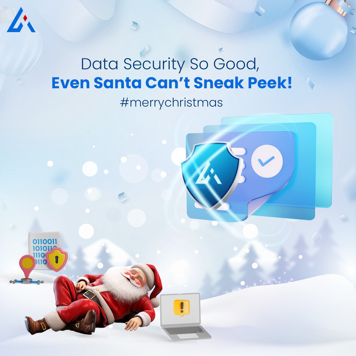 AnrytonTech's tweet photo. Please give santa the access to your whishlist to get your Christmas presents.That's the level of security Anryton provides! 🎄💻 
.
.
.
#merrychristmas #Anryton #Datasecurity https://t.co/KxsQHLiUs1