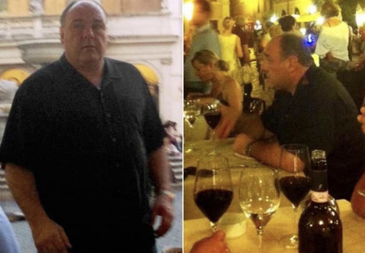 The final photos of James Gandolfini on the day/night the actor suffered a massive fatal heart attack in his hotel room in Italy. The actor reportedly consumed at least eight alcoholic beverages, along with two orders of fried shrimp and an order of foie gras for what turned out…
