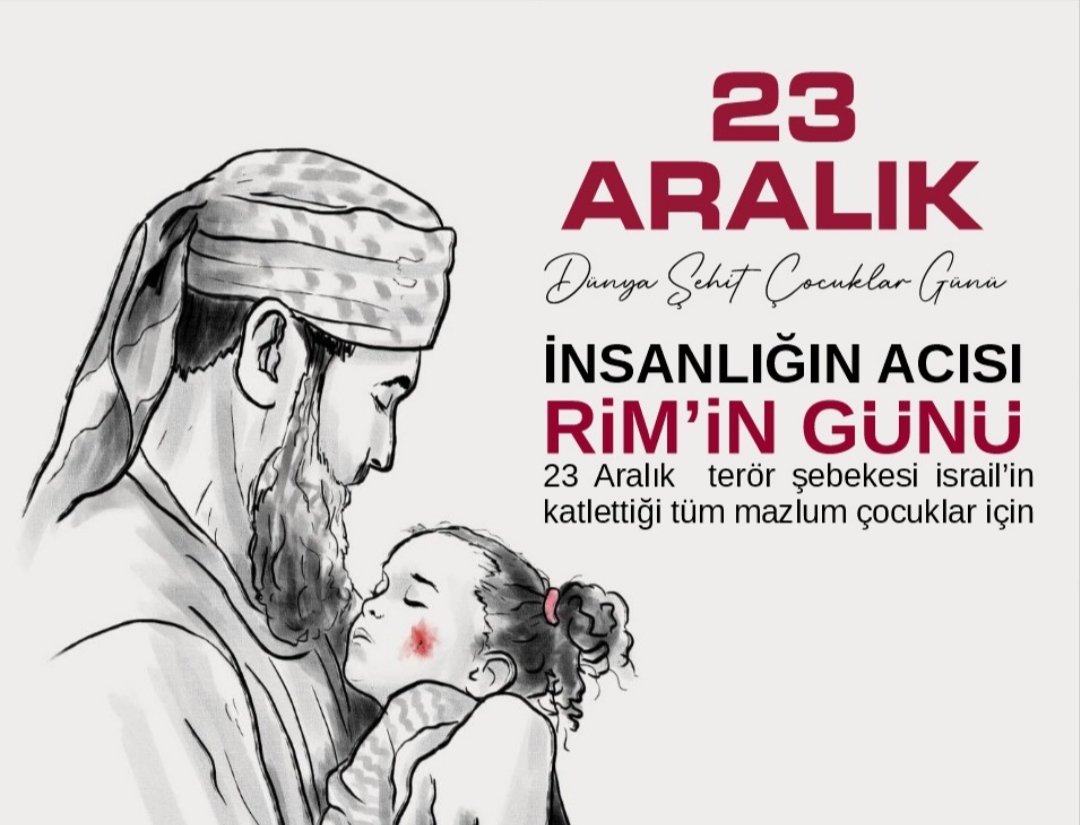 SerkanMurat_'s tweet photo. Asla Unutmayacağız, Asla Affetmeyecegiz.
#Rim #GazaWar
#23AralıkDünyaŞehitÇocuklarGünü https://t.co/kiw4l9bJcI
