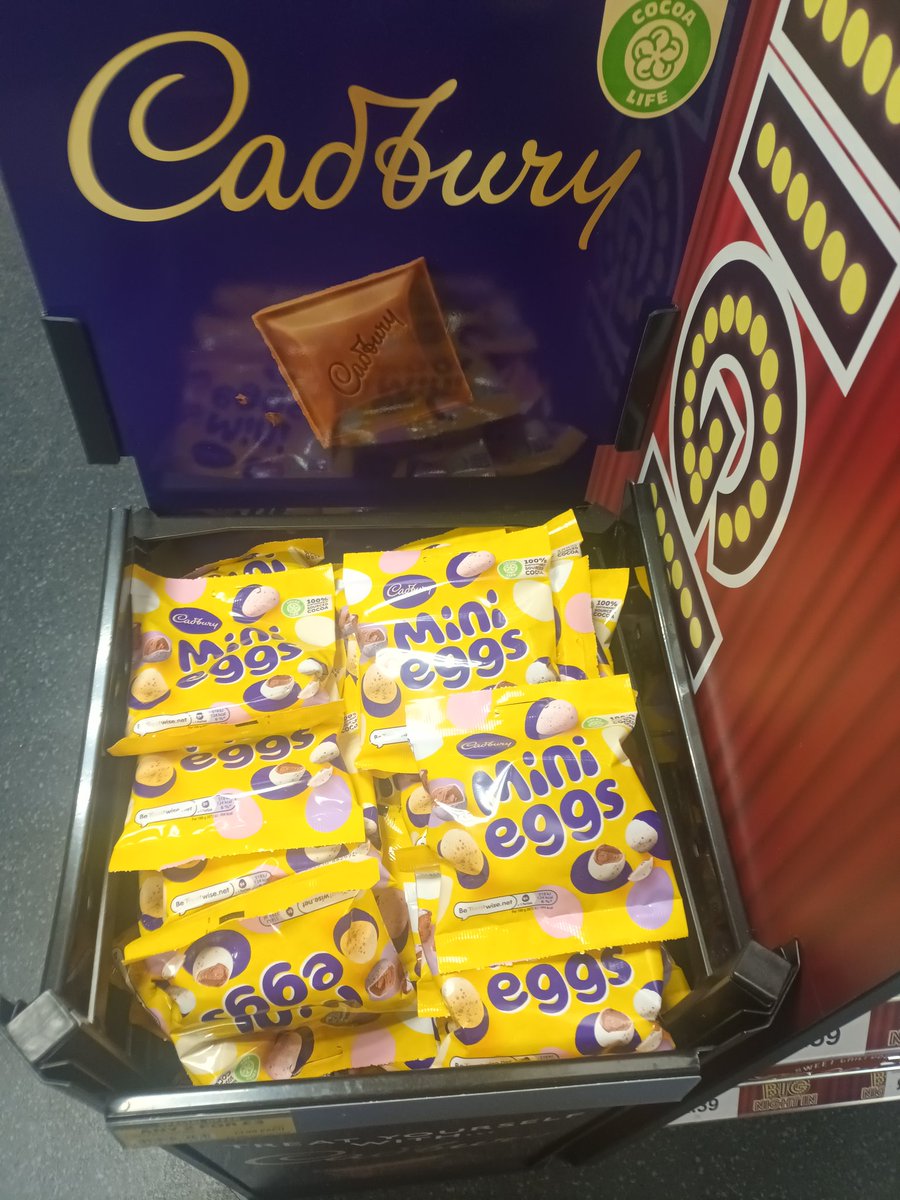 Do I win the prize for earliest Easter egg sighting?