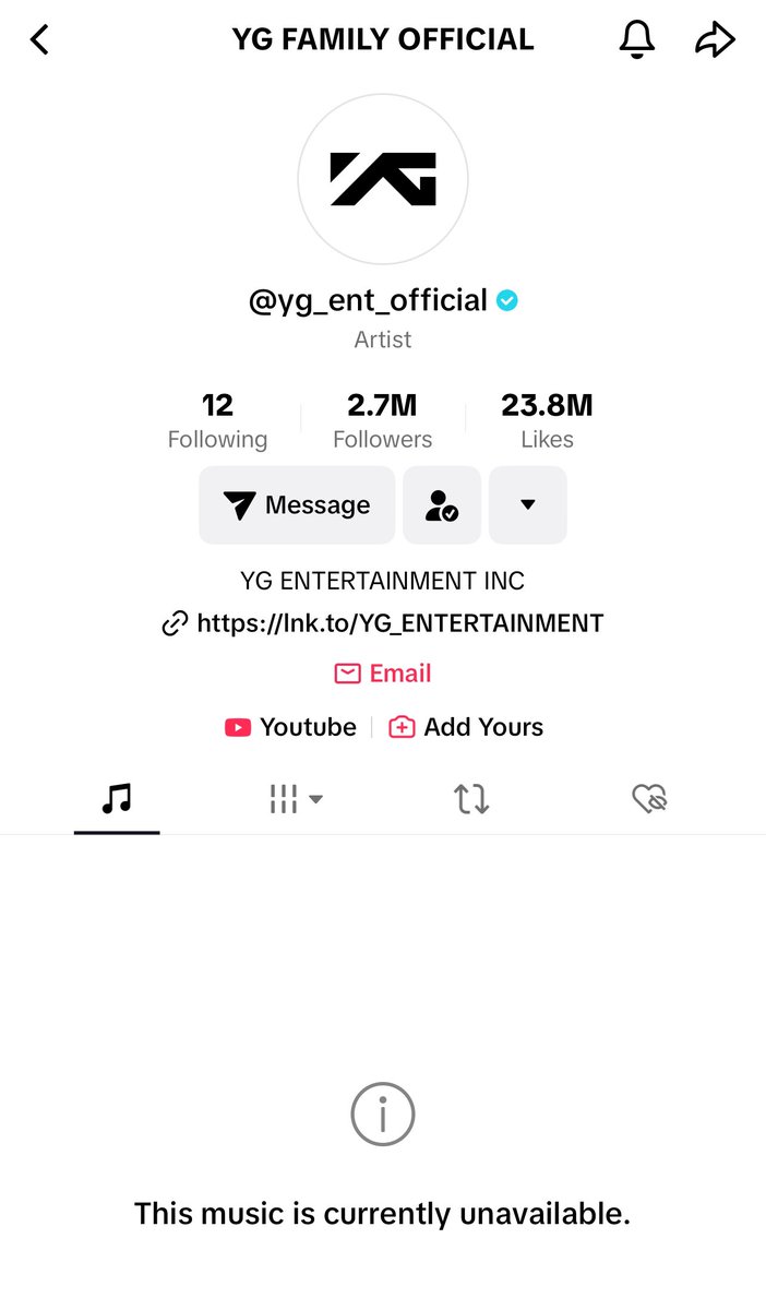 asianwap's tweet photo. Yg entertainment got hacked 😭 https://t.co/PDHiM6qeZZ