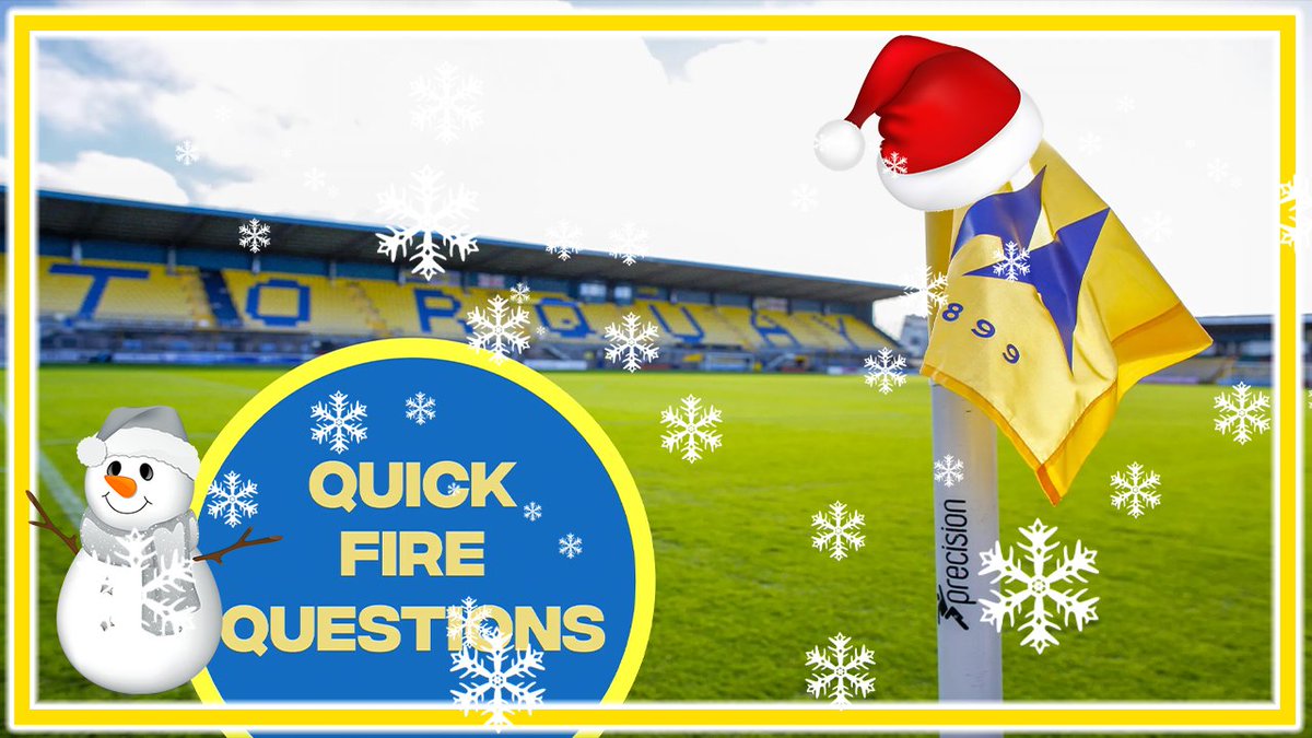 🎁 Quick Fire Questions: Favourite Christmas Present In this festive edition of Quick Fire Questions, the players tell us about their favourite-ever Christmas present. 👉 tinyurl.com/3n2w6v3j #tufc