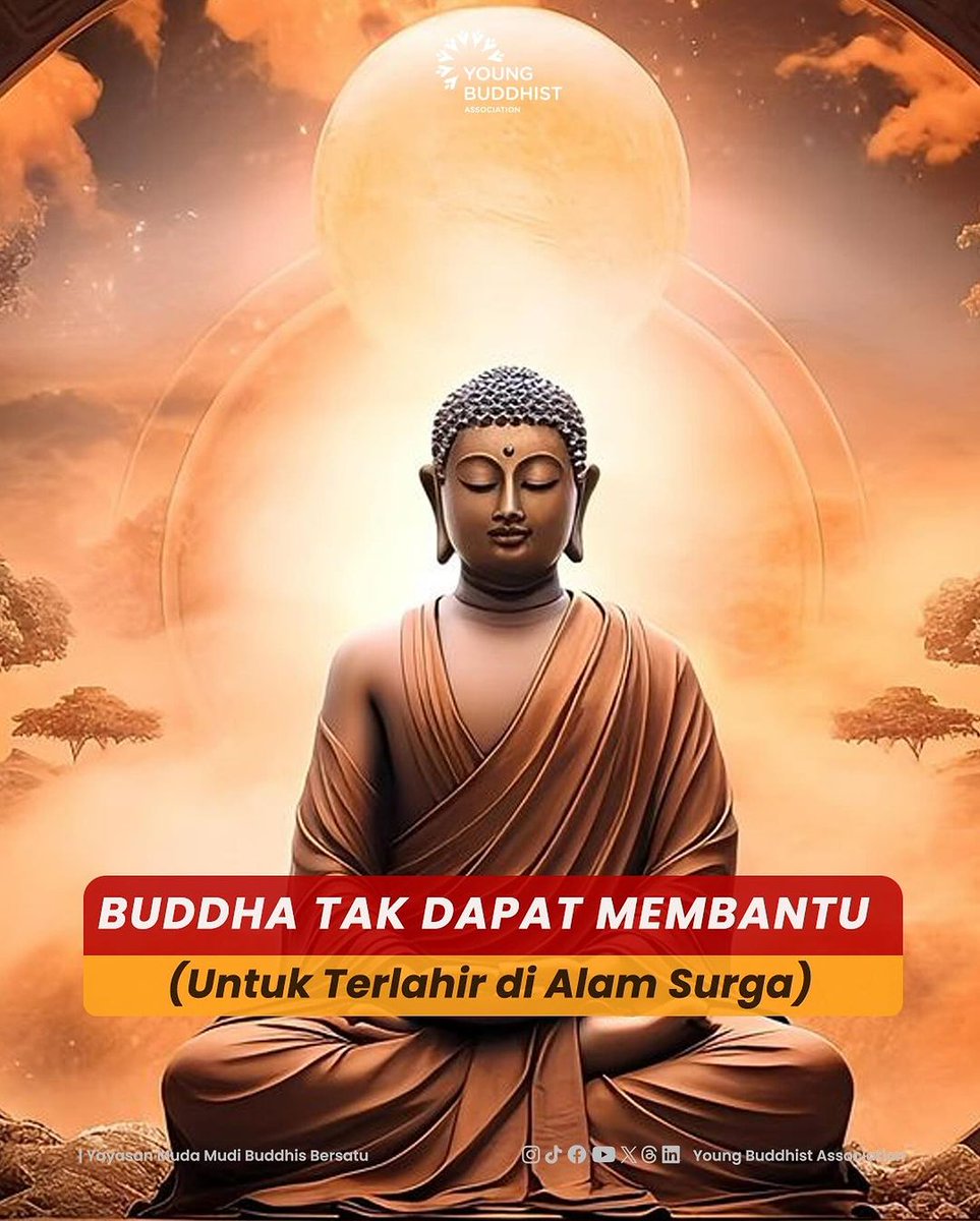 ybaindonesia's tweet photo. Buddha tak dapat membantu (untuk terlahir di alam Surga) 🙏 https://t.co/7Kdpvcdw8g