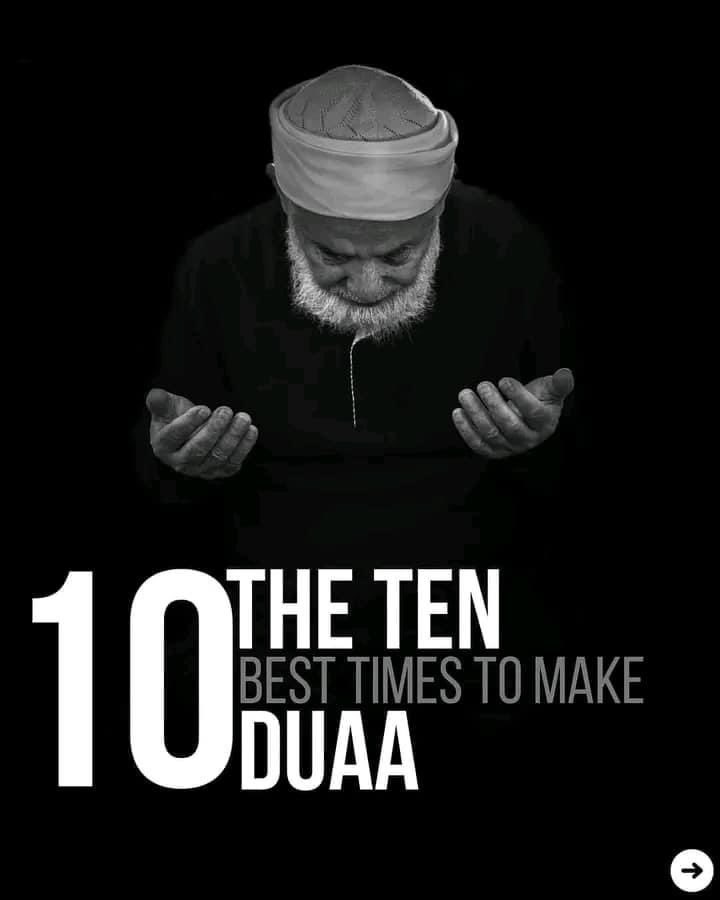 _strivingmuslim's tweet photo. - The Ten Best Times To make Dua 🤲❄️ https://t.co/tc8WZVrKne