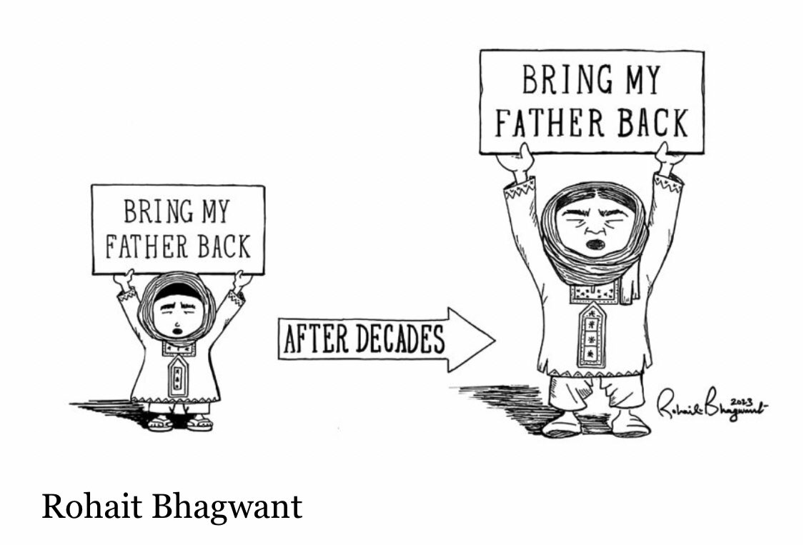 The continuing anguish of the Baloch under the tyranny of the Pakistan army #Balochistan #Pakistan #PakistanArmy #MilitaryFascism #MissingPersons #ForcedDisappearances #HumanRights?