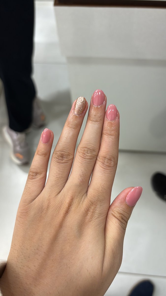 Got my nails done. Completed a 2023 resolution.