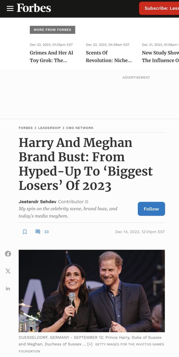 PVPB84's tweet image. #MeghanandHarryAreAJoke 
#MeghanMarkleEXPOSED 
#UnSussexful 

« Trust is a make or break factor, with 81% of consumers requiring it before buying into your brand. The Kardashians have earned that trust. »

« Harry and Meghan? They sit in the red. » - Forbes