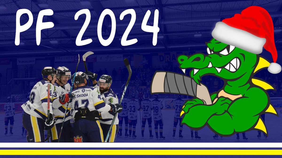 Vážení hokejoví fanoušci, 

jménem celého týmu DRACI PARS ŠUMPERK bychom vám všem chtěli popřát co nejklidnější prožití vánočních svátků a do nového roku především pevné zdraví a plno krásných nejen hokejových zážitků. 🐲🎄

#dracivsrdci