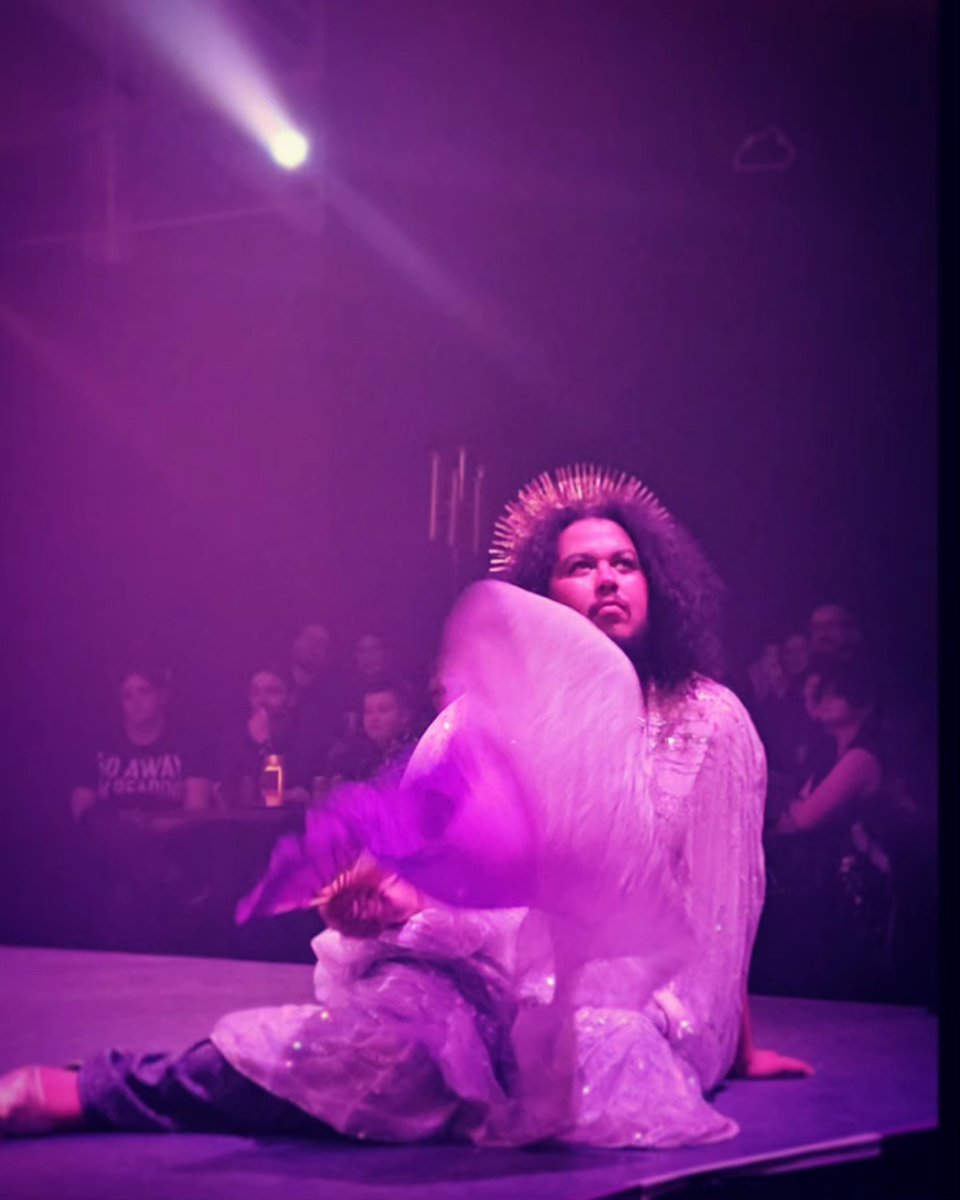 Every now and then, a piece of theatre comes along and does everything it should: makes you laugh, makes you cry, calls you to action and question why. SO proud of <a href="/RahimAbde_1/">Abderrahim Elhabachi</a> for yet another incredibly powerful performance tonight at <a href="/theCentre/">Wales Millennium Centre</a>

"I'll forever be your cloud" 💫