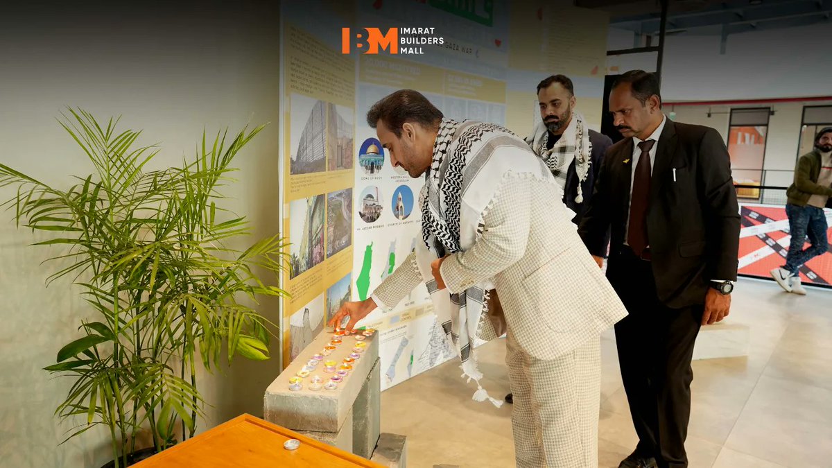 ImaratMall's tweet photo. In solidarity with those affected by the Gaza conflict, our architecture must go beyond aesthetics to advocate for the oppressed and culturally suppressed.
A moment of silence for resilience and resistance.
#StandWithGaza #imaratbuildersmall #interiordesignworkshop https://t.co/BLQIewoDMe