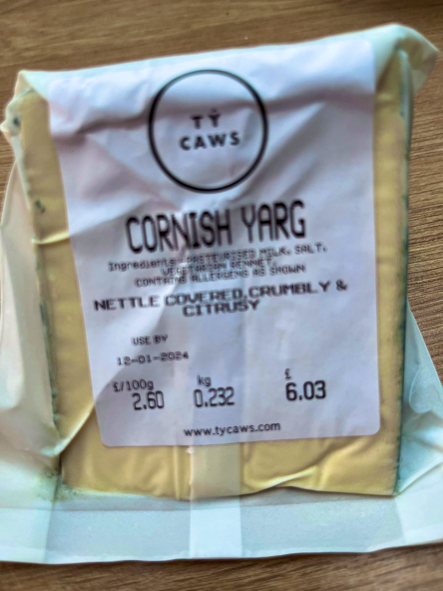 Wedi dod o hyd i peth, diolch @tycaws 

Rather than a needle in a haystack two days from Christmas. Result.

#cheese