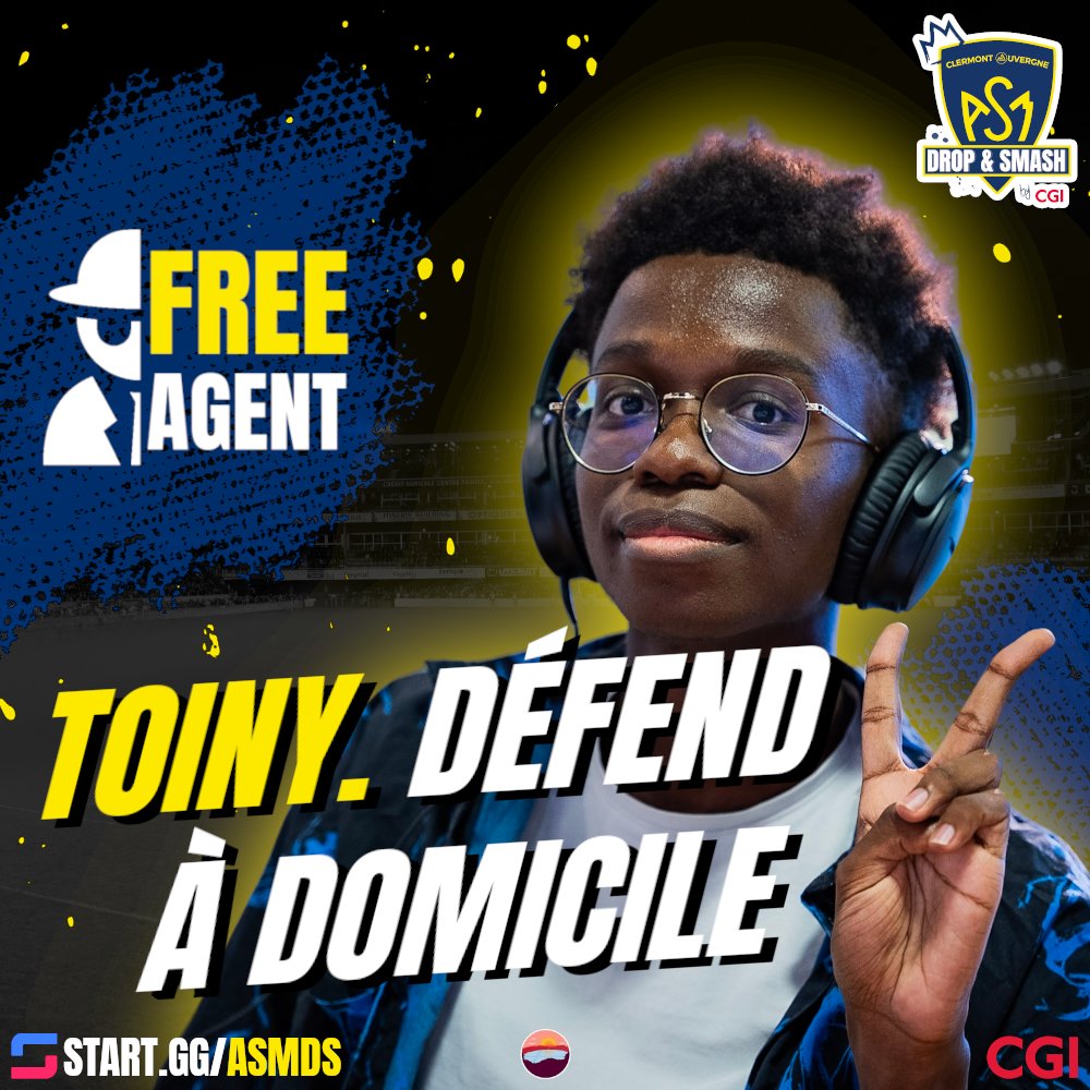 CaldeiraSSBU's tweet image. 🏉 ANNONCE JOUEUR 🏉
Le meilleur joueur de Clermont-Ferrand sera présent pour défendre sa ville ! Avec une belle troisième place à L’Hexagone #5, @toinySSB est en forme pour l'ASM Drop and Smash !