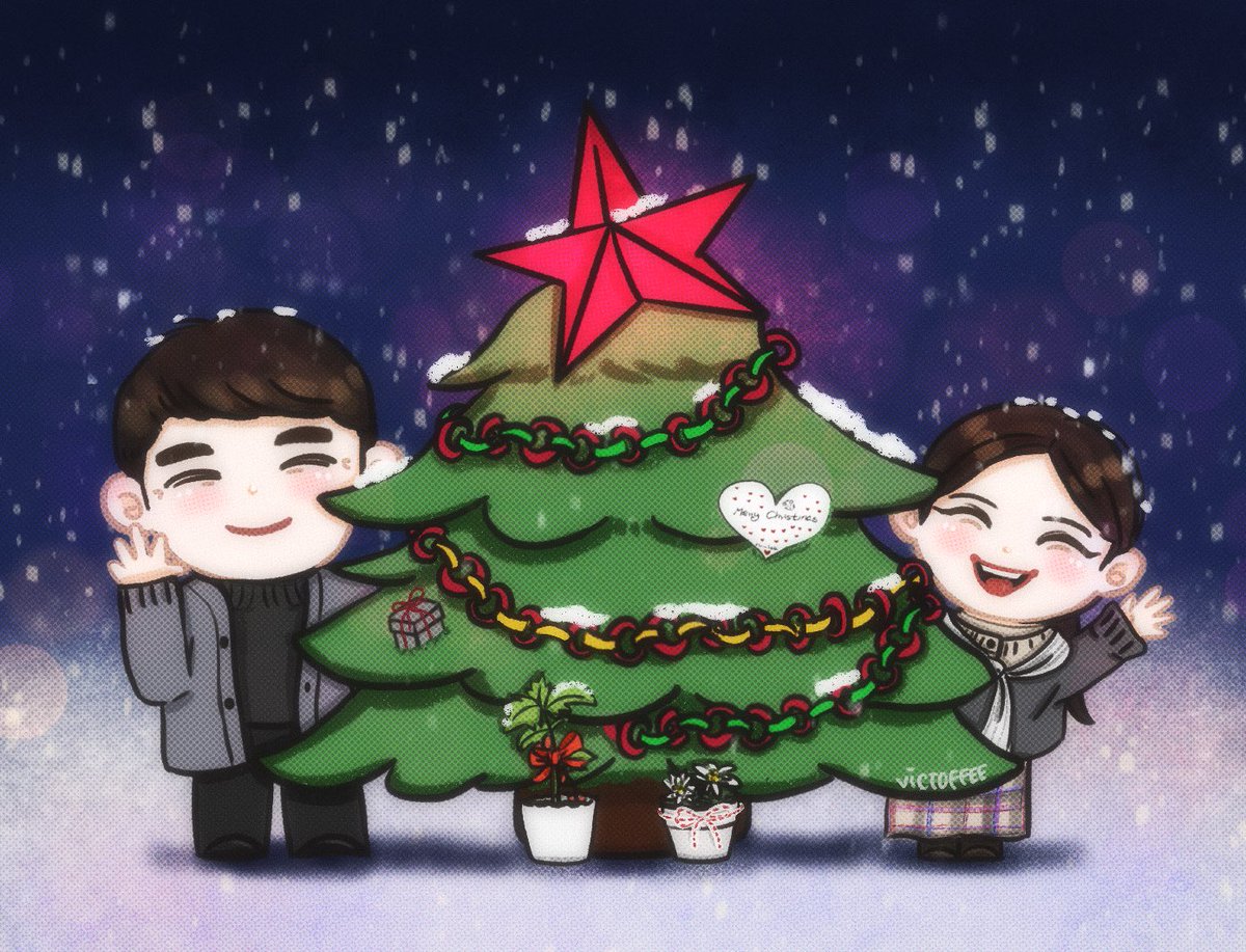 merry xmas from #dooly🎄

 #crashlandingonyou <a href="/victoffeeillust/">‧˚toffeeillust♡ ‧˚</a>