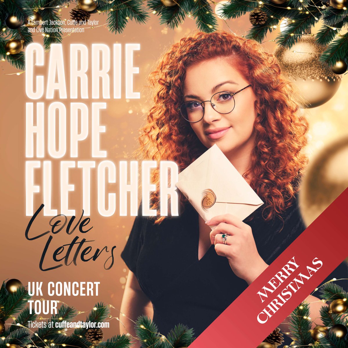 Give the gift of Love Letters this Christmas with tickets to Carrie Hope Fletcher's new show coming in 2024. 🎟️ lwtheatres.co.uk/whats-on/carri…
