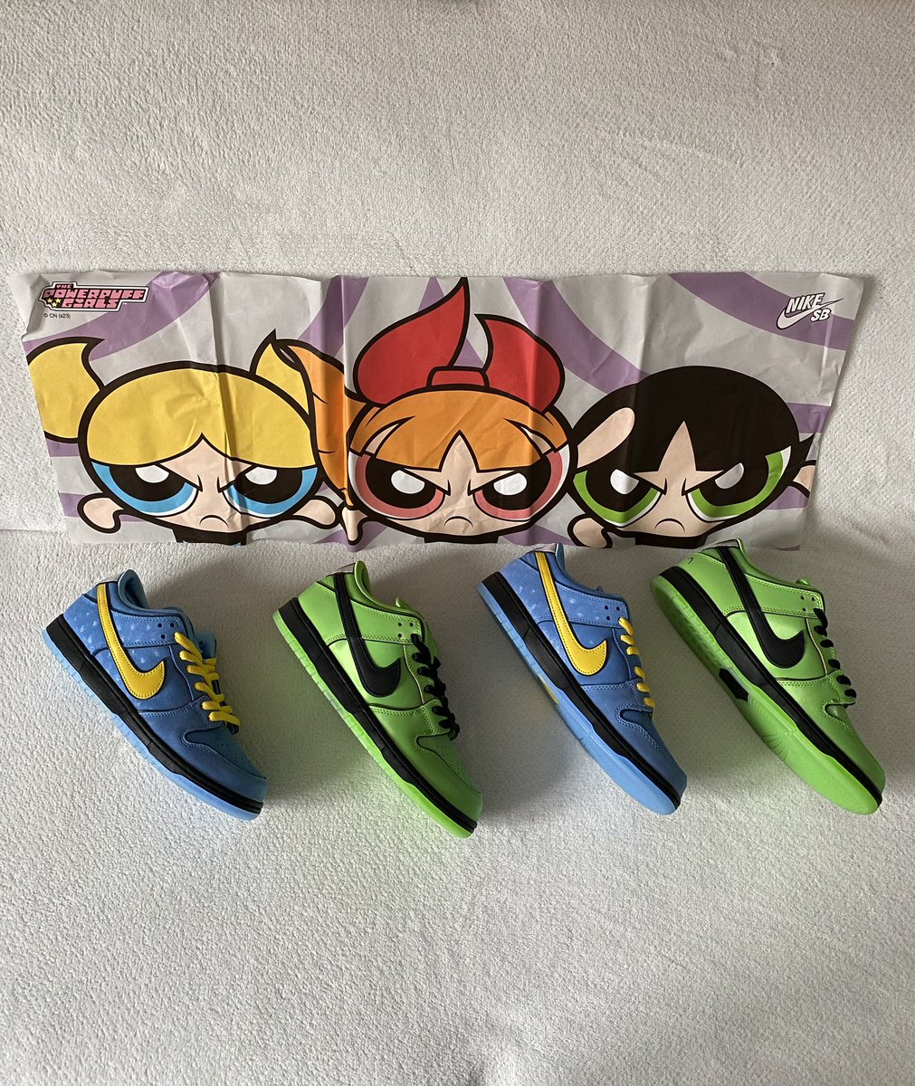 flacko_ar's tweet photo. Dunk low SB Powerpuff girls 💙💚
Insta : ro.kickz 
#dunksb #powerpuffgirls #sbpowerpuff https://t.co/AehyhHu2hW