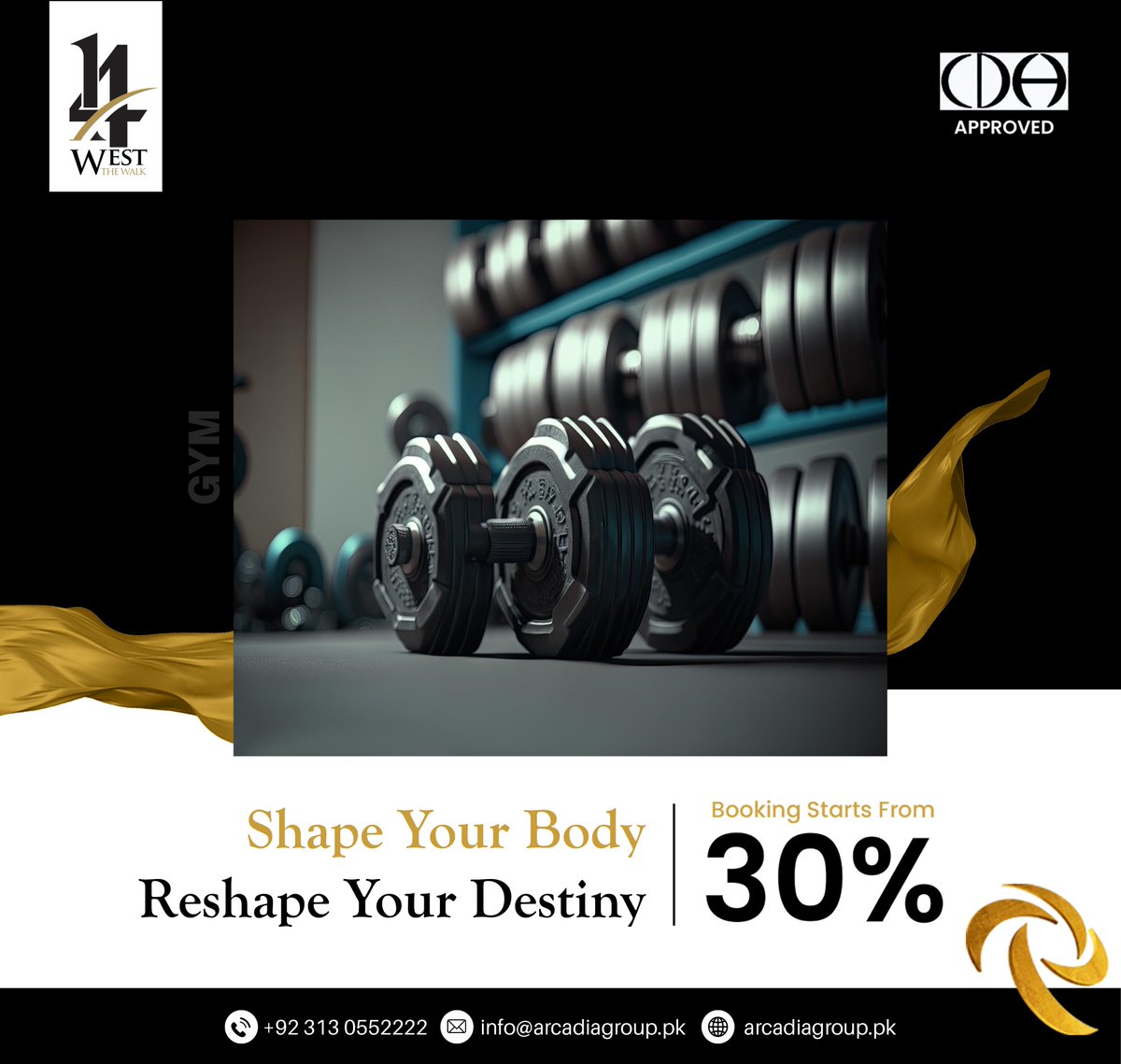 group_arcadia's tweet photo. At 14 West The Walk, every step is a stride towards a better you. 🏙️💪 #WalkToWellness
.
.
.
.
Contact Us:
0313-0552222
Info@arcadiagroup.pk
https://t.co/3ovQXnZavl

#islamabad #rawalpindi #Pakistan #realestate #dreamplace https://t.co/l3BtpJNoXL
