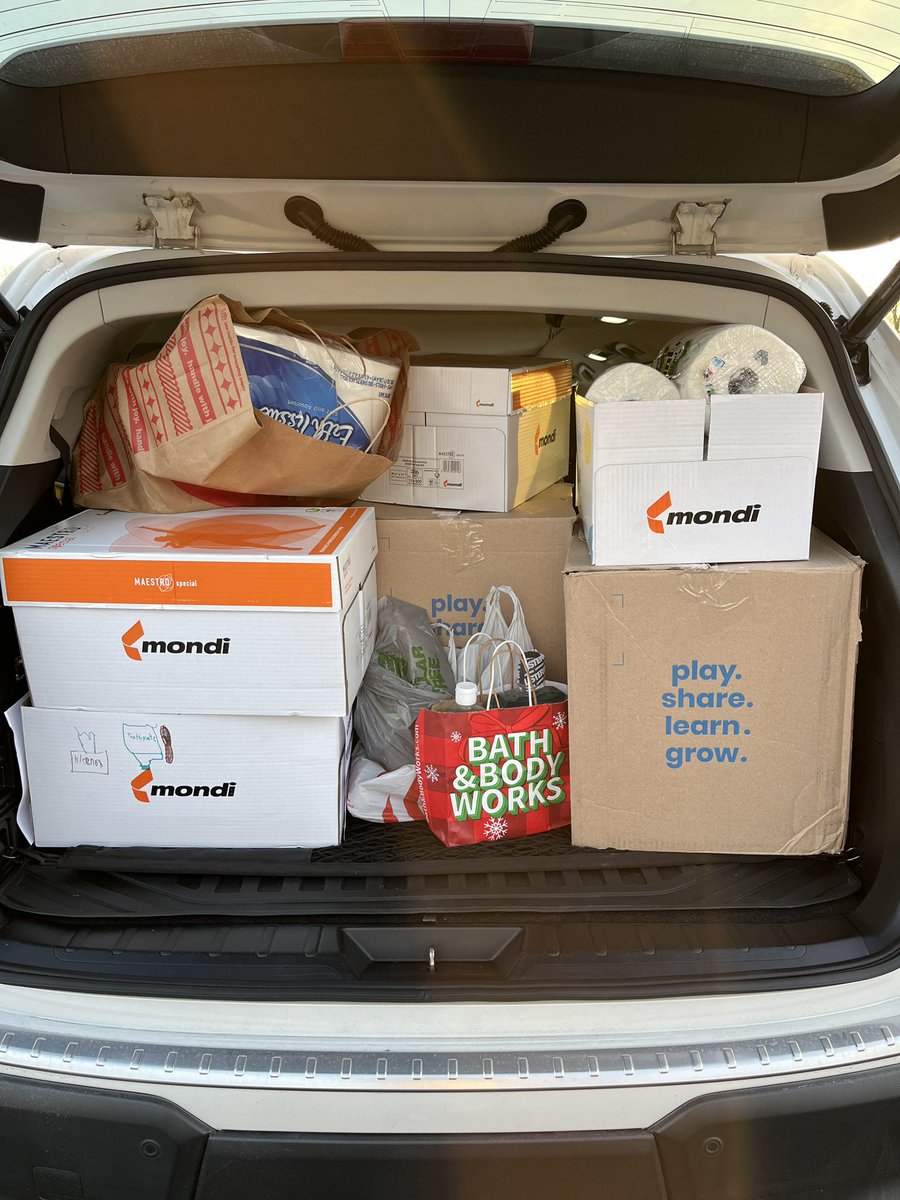 Wow! <a href="/WindsorWildcats/">WindsorWildcats</a> Wildcat Ambassadors Hygiene Drive was an amazing success! Our group worked hard to collect and organize the donations- they did a great job!