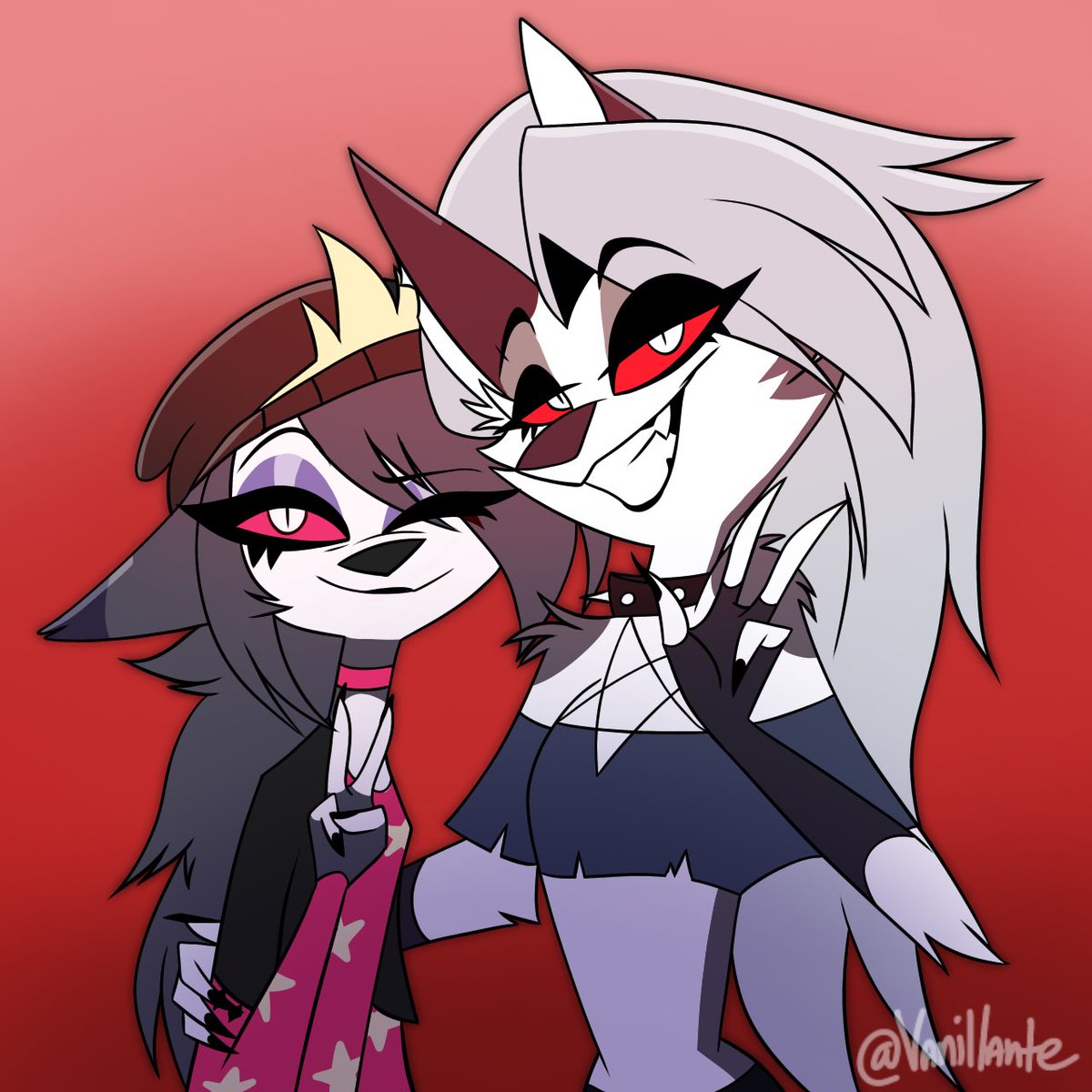 Goth Sisters 🖤

#HelluvaBoss #HelluvaBossOctavia #HelluvaBossLoona