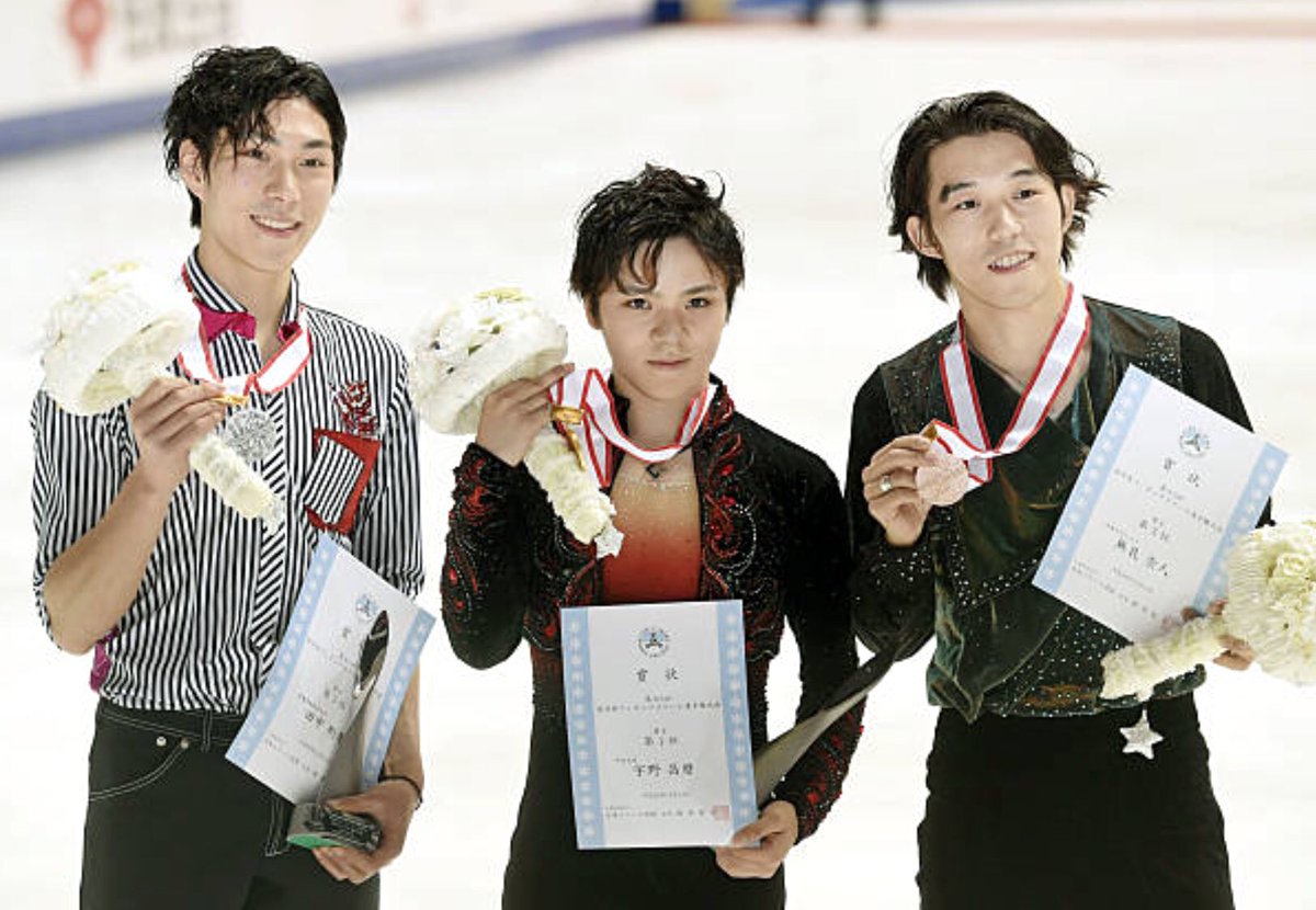 Shoma’s #全日本フィギュア titles and podium finishes ✨

🥈 2014
🥈 2015
🥇 2016
🥇 2017
🥇 2018
🥇 2019
🥈 2020
🥈 2021
🥇 2022
🥇 2023 🆕✨

#ShomaUno #宇野昌磨 #宇野昌磨WIN