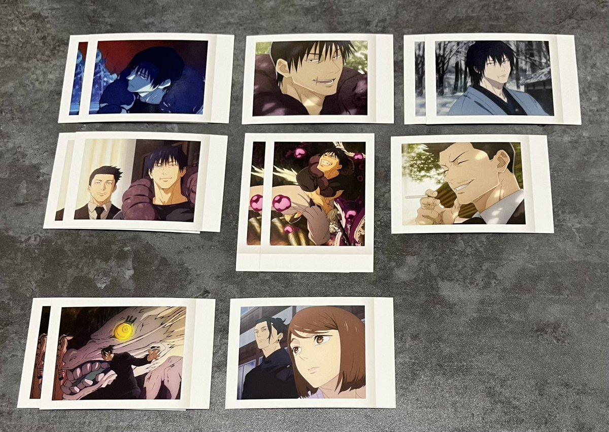 bbbeuv_'s tweet photo. @0 呪術廻戦 ぱしゃこれ 第4弾 懐玉・玉折 交換

譲:画像1〜3枚目参照
求:画像4枚目参照
夏油(🖤>無印)

郵送又は都内手渡し
検索からでもお気軽にお声がけください◎ https://t.co/aPivJnL7oQ