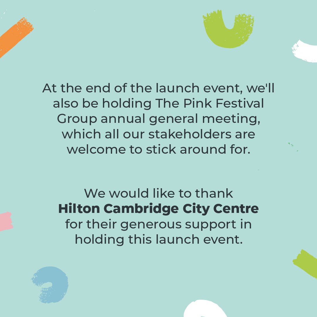 Our official launch event - 18/1/24 @HiltonCambridge Registration link below - tinyurl.com/pridelaunch2024 We would love to see you there ! #cambridgepride2024