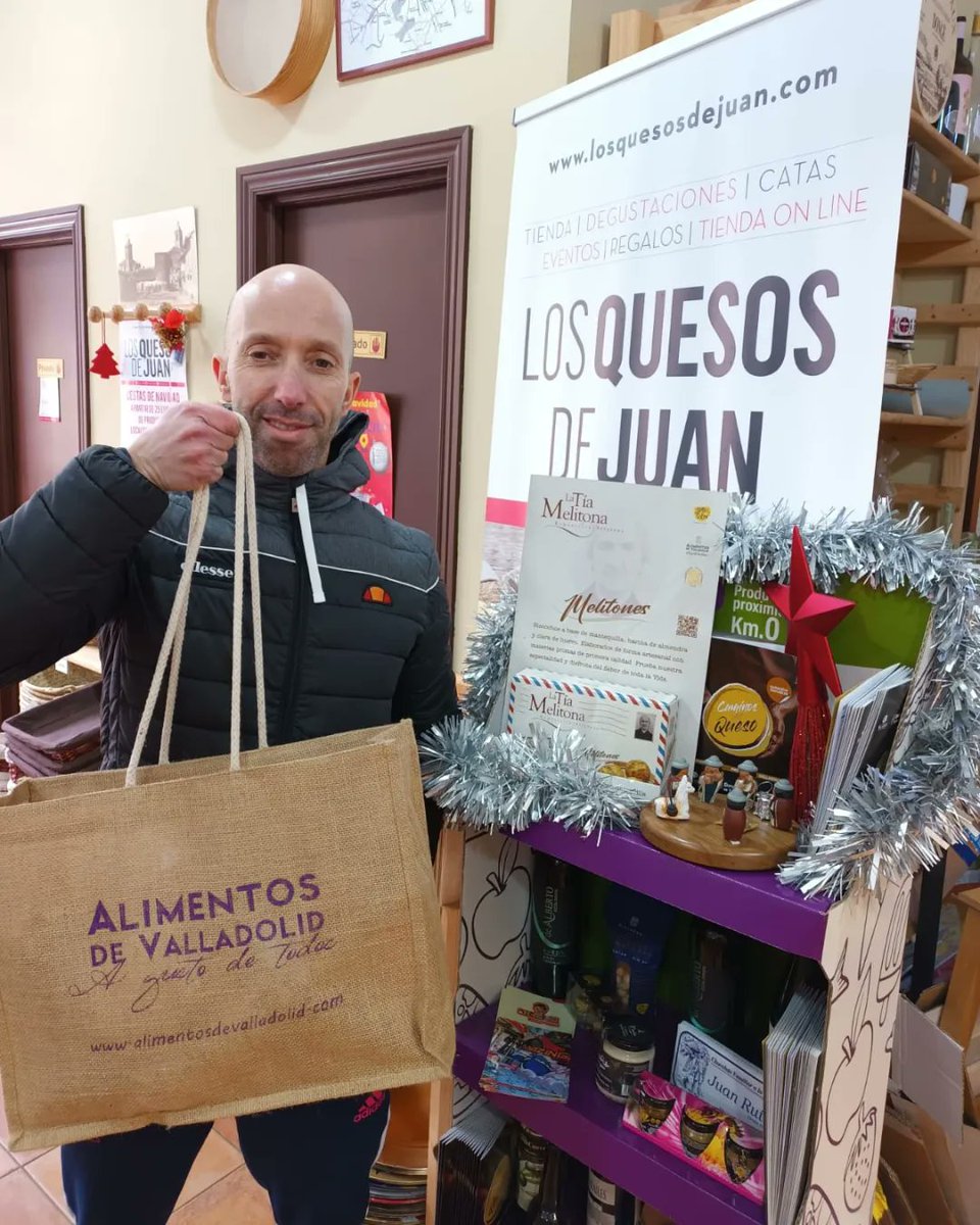 Días de premios en #LosQuesosdeJuan de #MedinadelCampo con #fecosva y #AlimentosdeValladolid 
#conprarentucomerciovecino 
#navidad2023