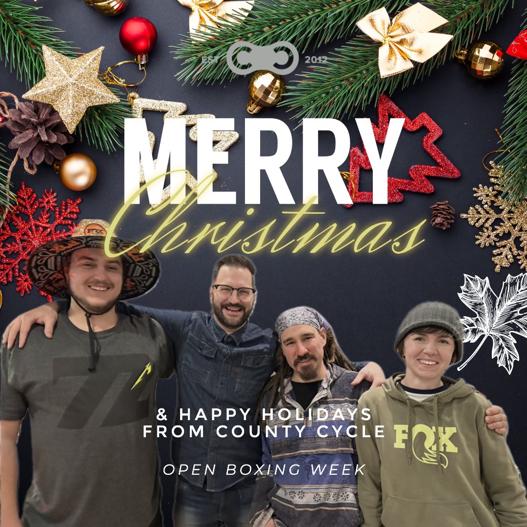 Wishing our amazing customers &amp; cycling community a very Merry Christmas &amp; Happy Holidays.