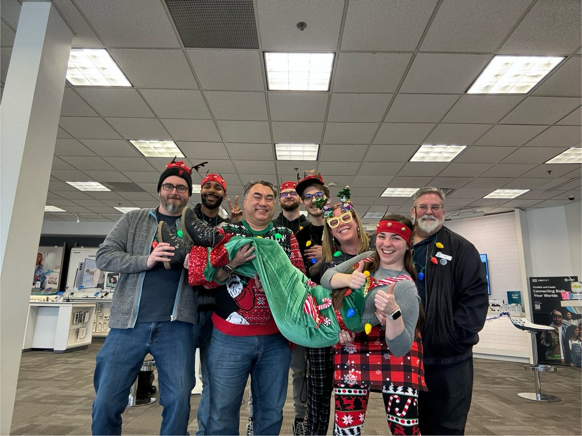 Holiday / ugly sweater party was a success! I’m so grateful for and proud of this team of winners. We’re ready to crush the rest of this year! #WinNErWonderland <a href="/TheRealOurNE/">#OurNE</a> <a href="/emilywiper/">Emily Wiper</a> <a href="/LillardDerick/">Derick Lillard</a> <a href="/joak80/">justin oakliff</a> <a href="/COviedo1890/">Christopher</a>